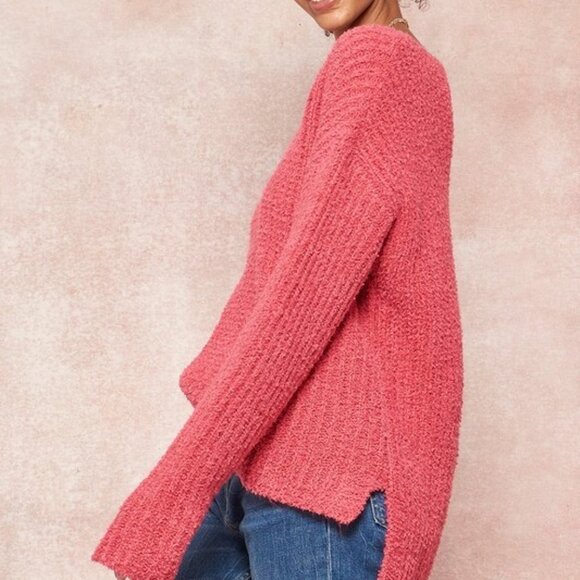 Relaxed fit Ultra Spft sweater pink - Picture 5 of 5